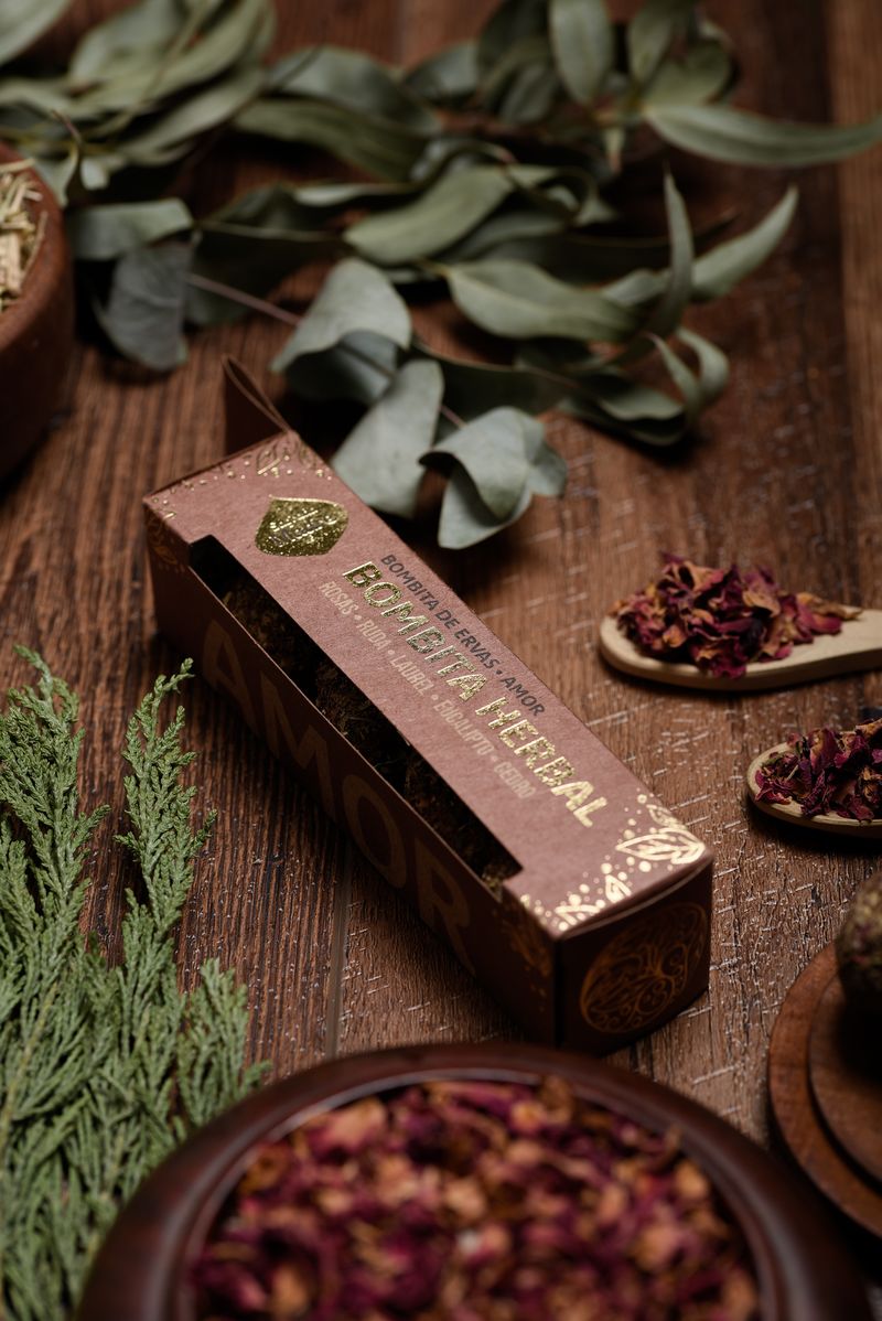 Sagrada Madre – Bombita Herbal - Räucherkugeln - Liebe - 4 Stk.