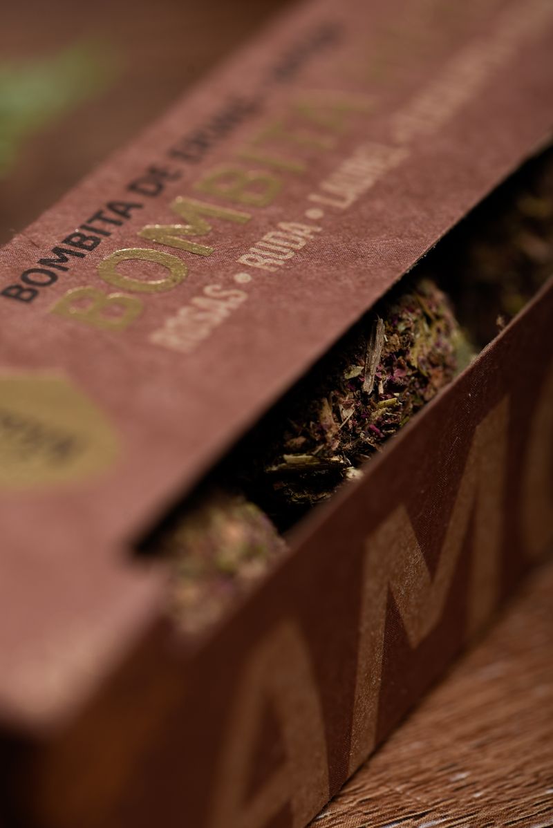 Sagrada Madre – Bombita Herbal - Räucherkugeln - Liebe - 4 Stk.