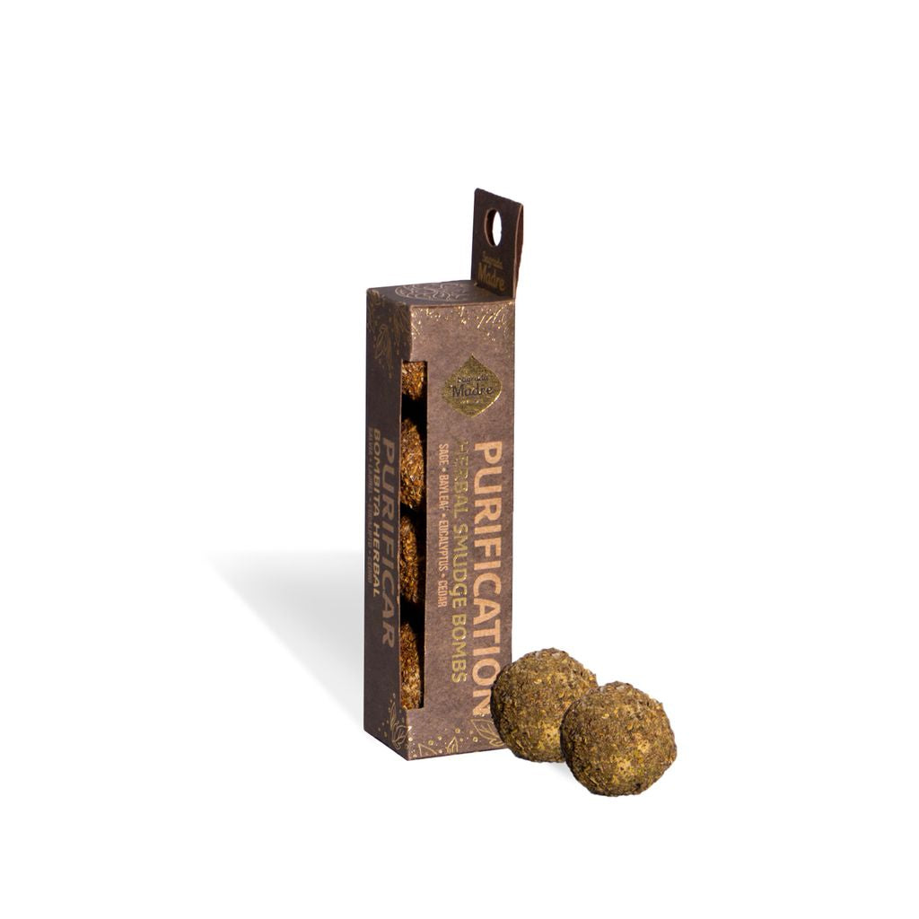 Sagrada Madre – Bombita Herbal - Räucherkugeln - Reinigung - 4 Stk.
