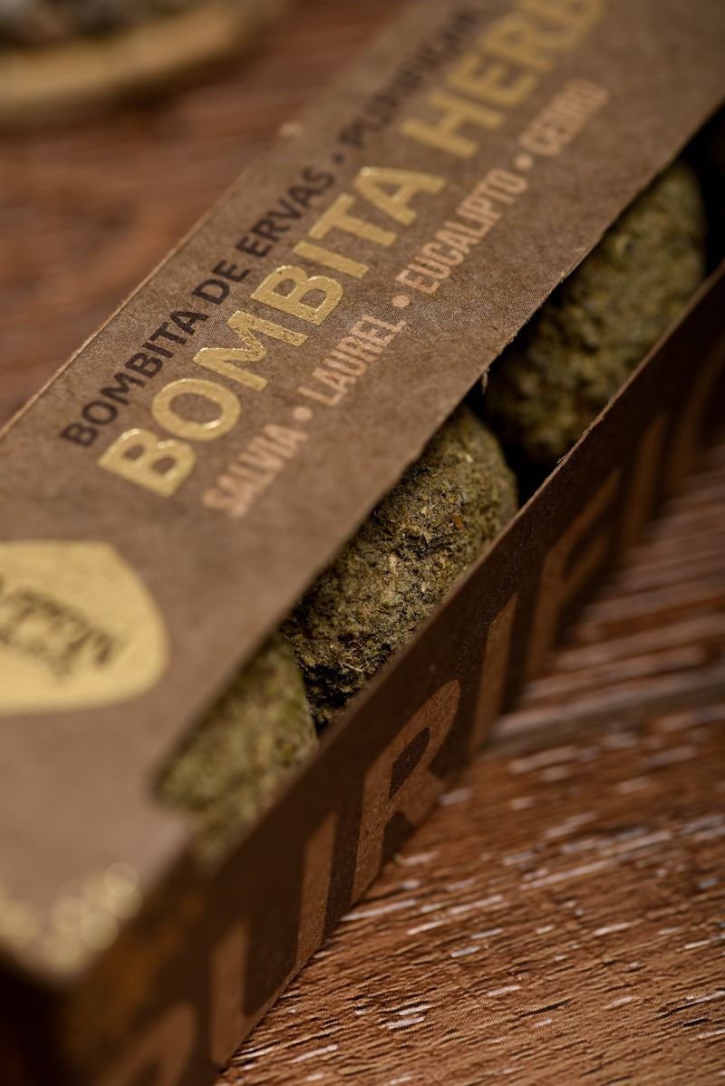 Sagrada Madre – Bombita Herbal - Räucherkugeln - Reinigung - 4 Stk.