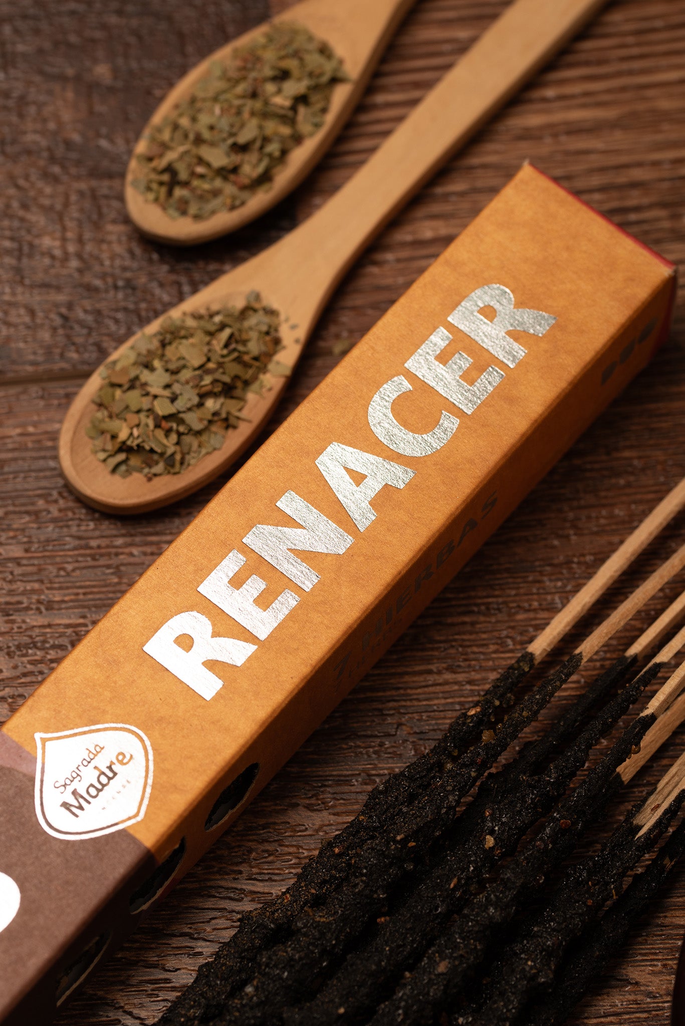 Sagrada Madre – DUO Räucherstäbchen - 7 Kräfte & Neuanfang - Weihrauch & Kräuter - 6 Stk.