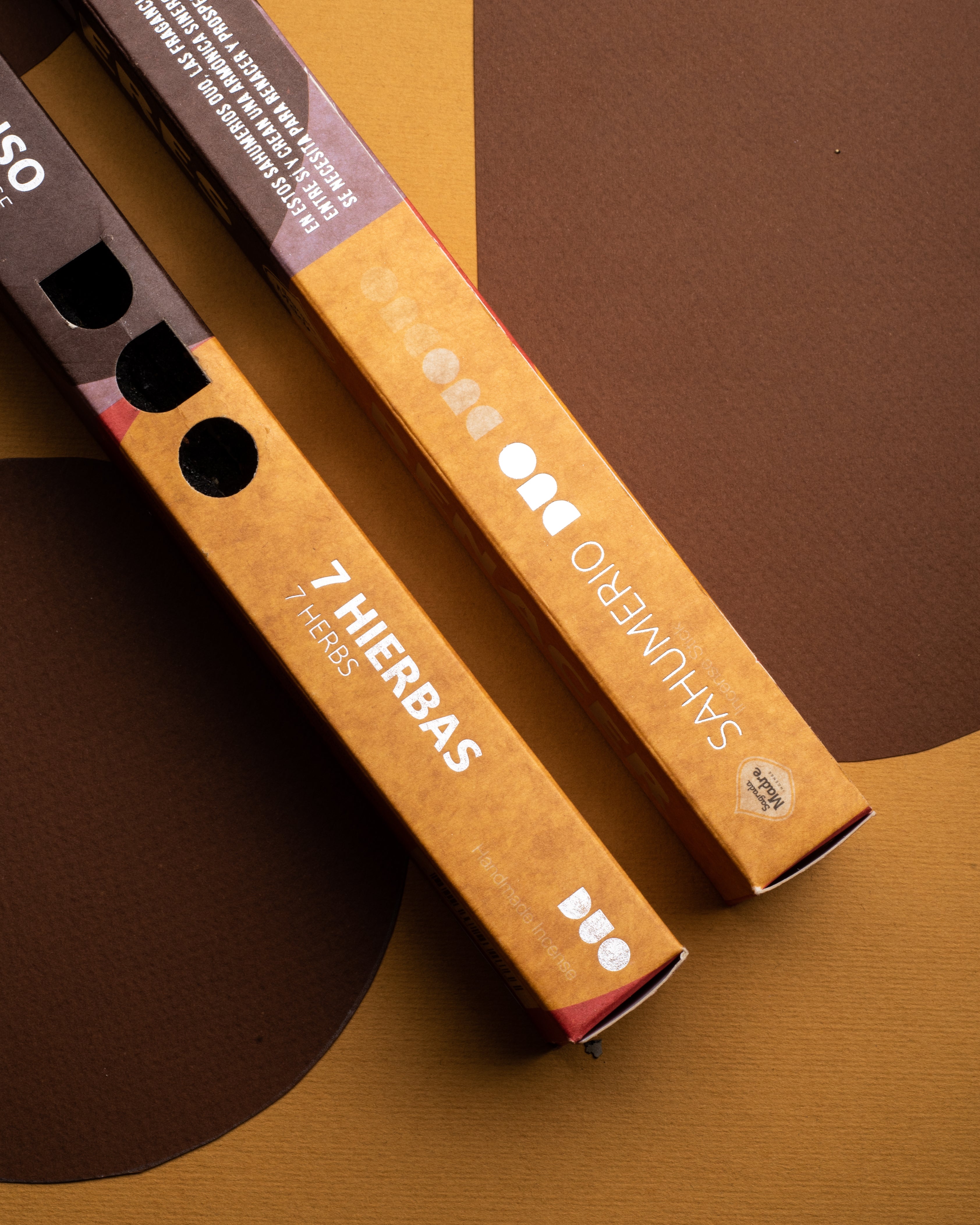 Sagrada Madre – DUO Räucherstäbchen - 7 Kräfte & Neuanfang - Weihrauch & Kräuter - 6 Stk.