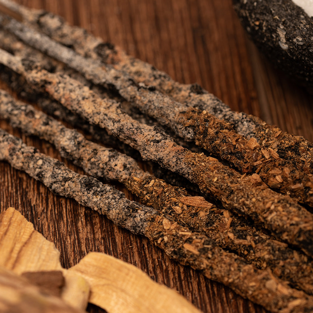 Sagrada Madre – DUO Räucherstäbchen - Glück & Reinigung - Yagra & Palo Santo - 6 Stk.