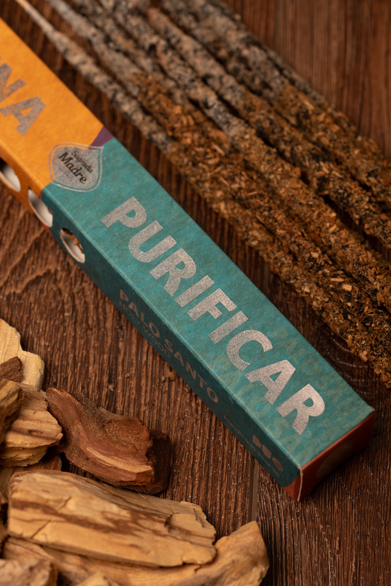 Sagrada Madre – DUO Räucherstäbchen - Glück & Reinigung - Yagra & Palo Santo - 6 Stk.