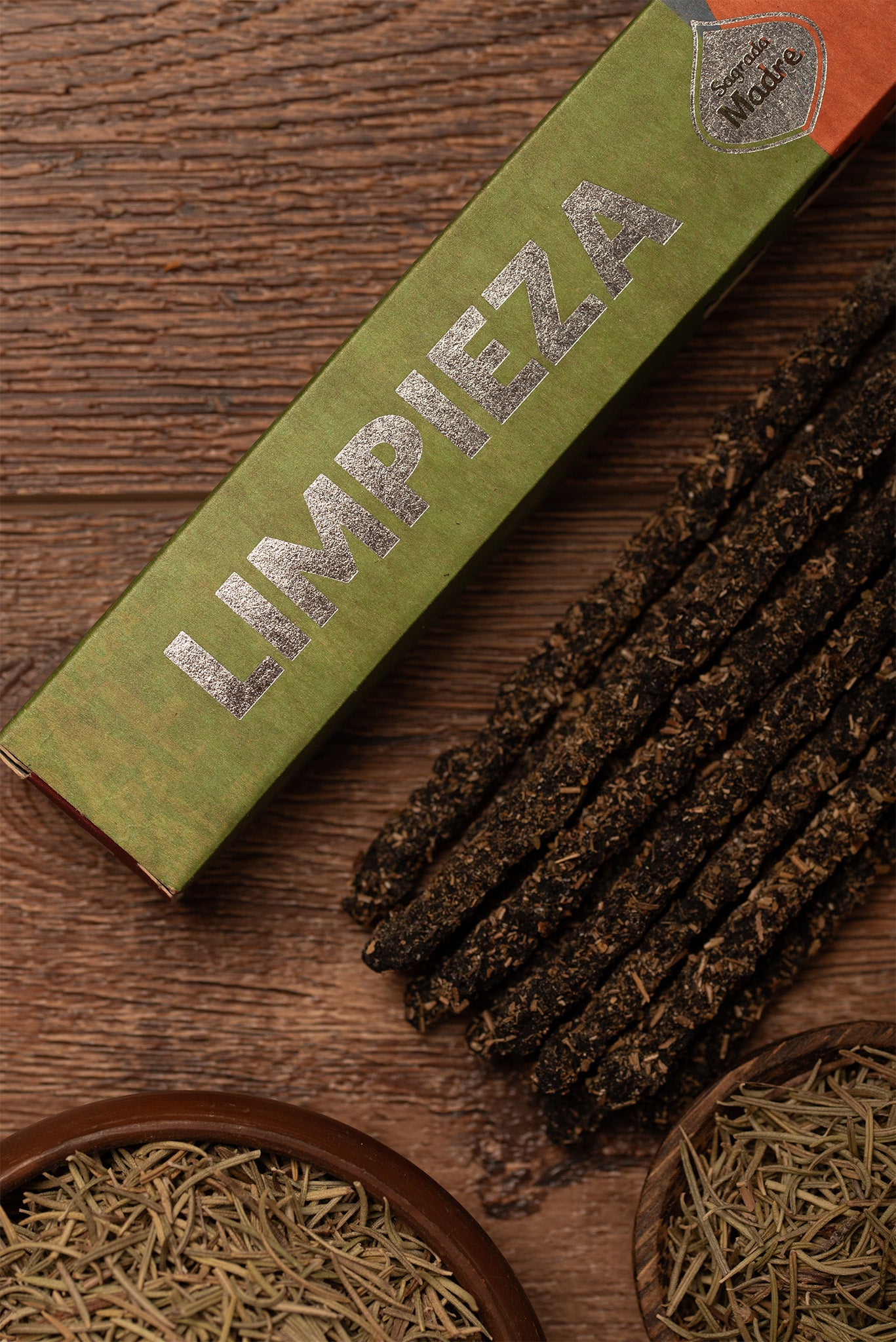 Sagrada Madre – DUO Räucherstäbchen - Reinigung & Harmonie - Copal & Rosmarin - 6 Stk.