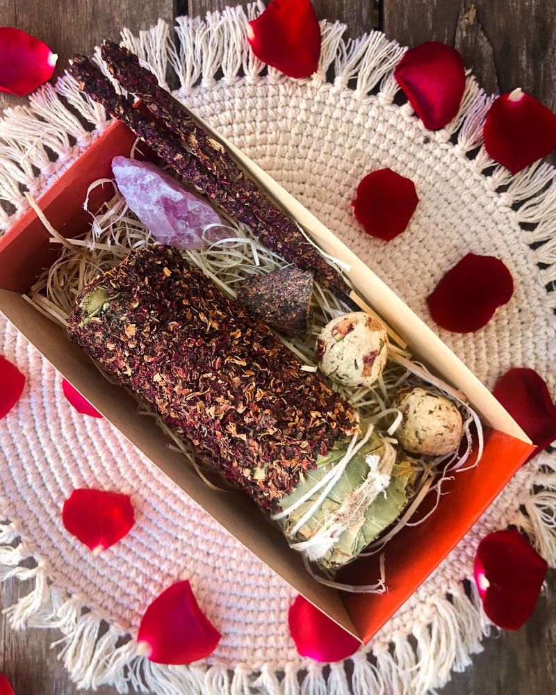 Sagrada Madre – Kit der Liebe (Rosen-Ritual-Set)