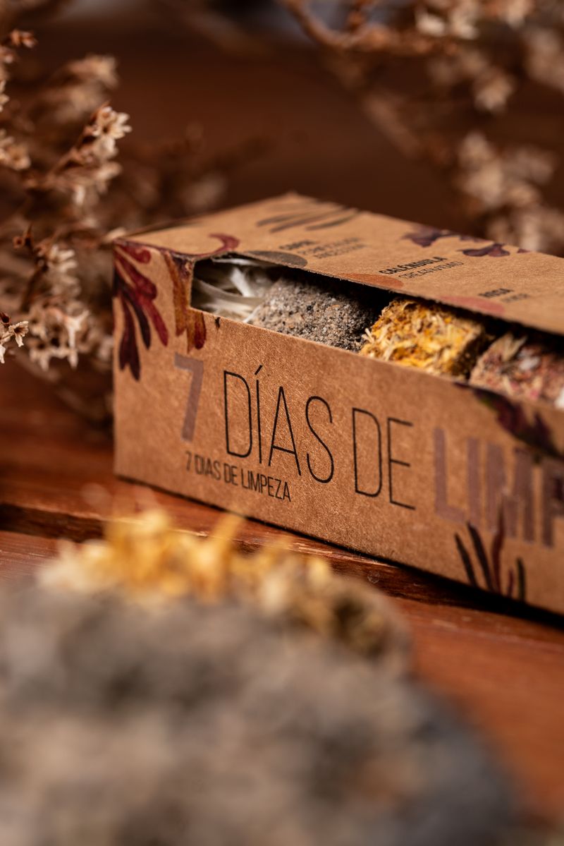 Sagrada Madre – Räucherpastillen „7 Tage Reinigung" - Mix - 7 Stk.