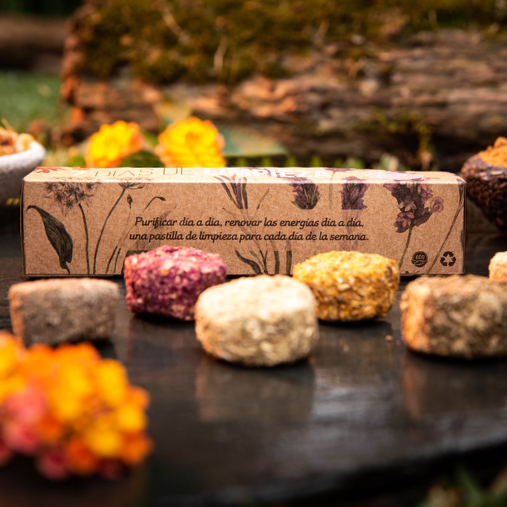 Sagrada Madre – Räucherpastillen „7 Tage Reinigung" - Mix - 7 Stk.