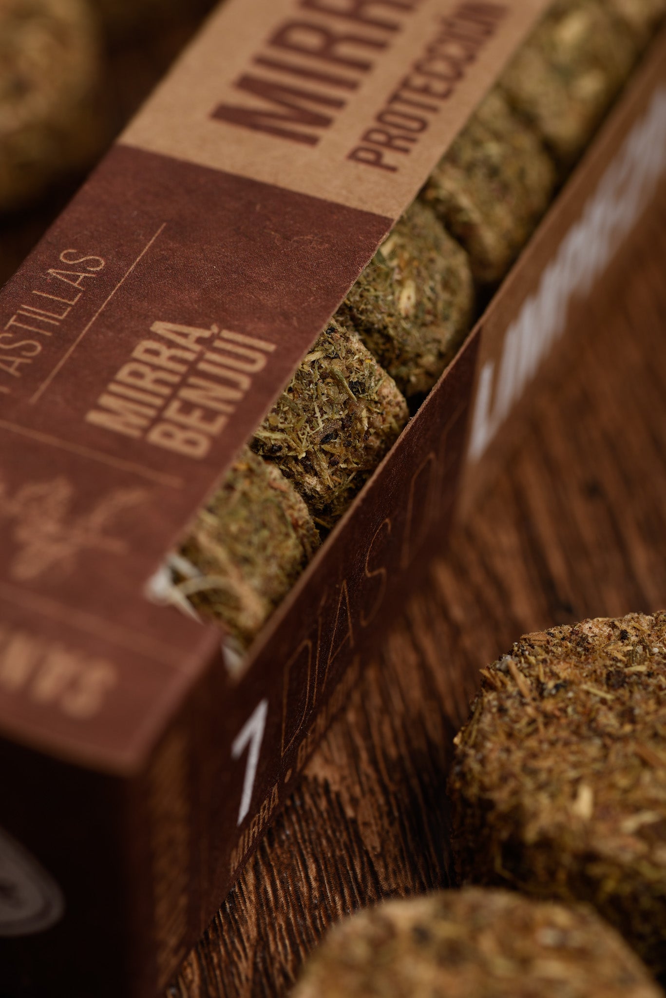 Sagrada Madre – Räucherpastillen „7 Tage Reinigung" - Myrrhe & Benzoe - 7 Stk.