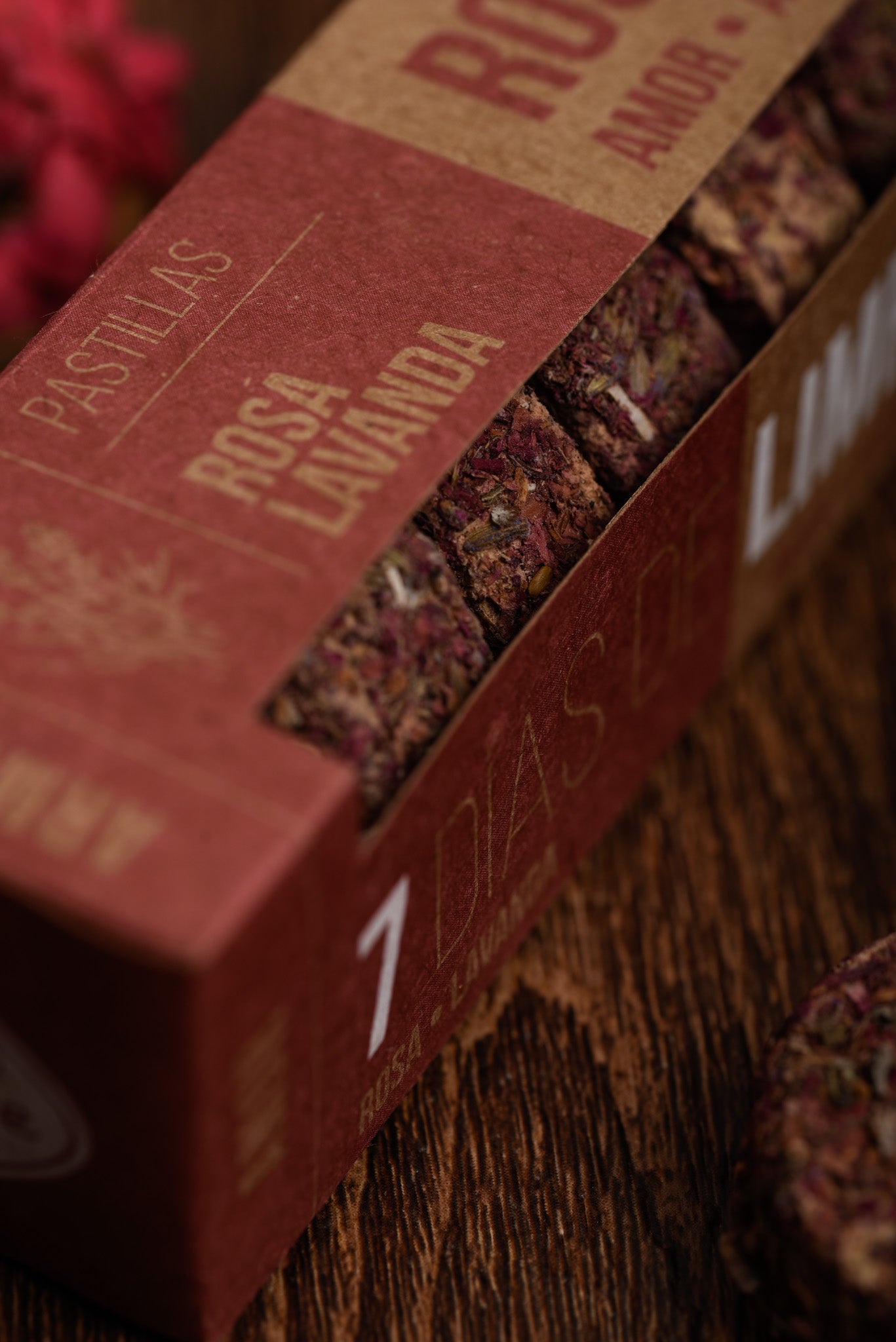 Sagrada Madre – Räucherpastillen „7 Tage Reinigung" - Rose & Lavendel - 7 Stk.