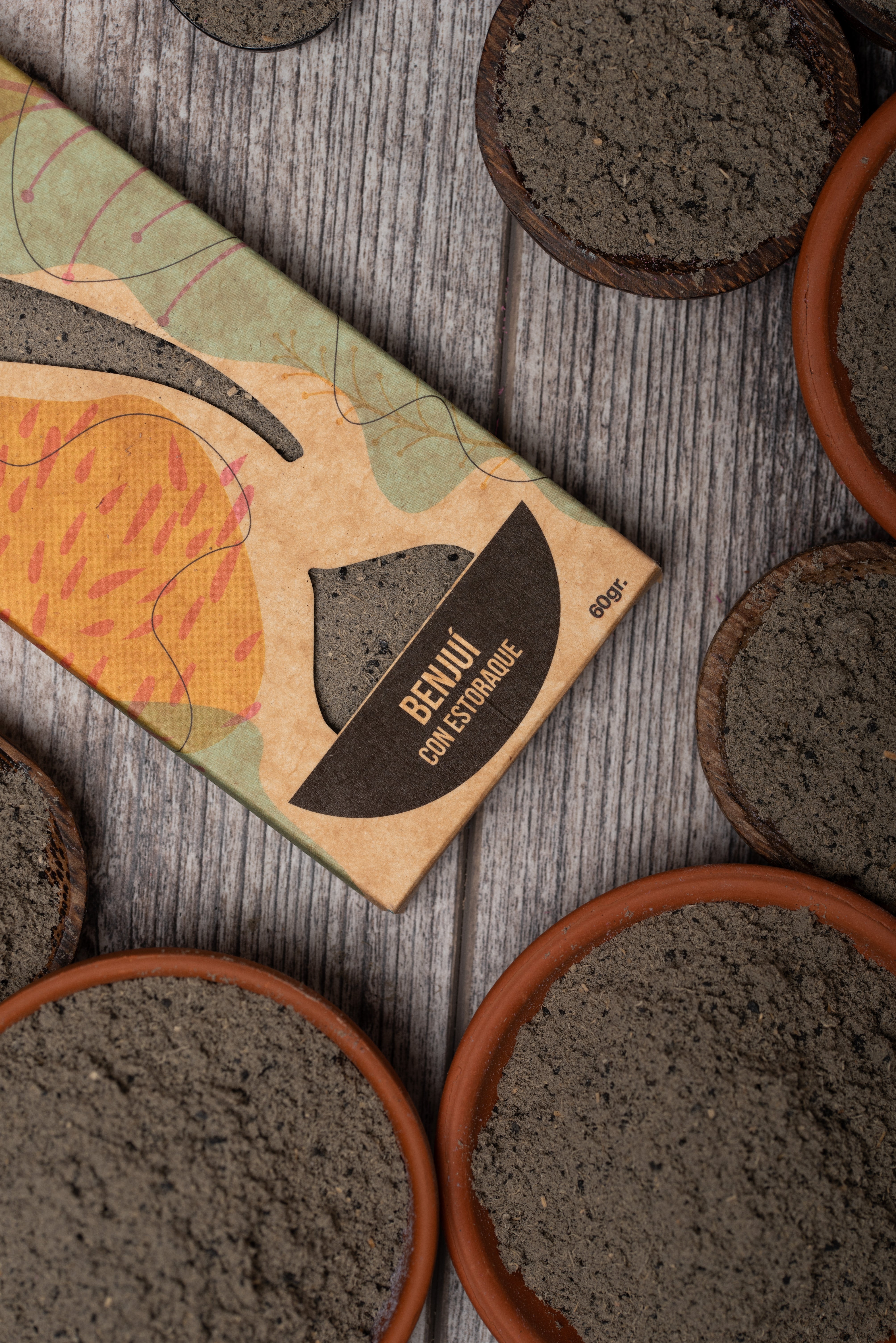 Sagrada Madre – Räucherpulver „Benzoe & Styrax“ - 45 g