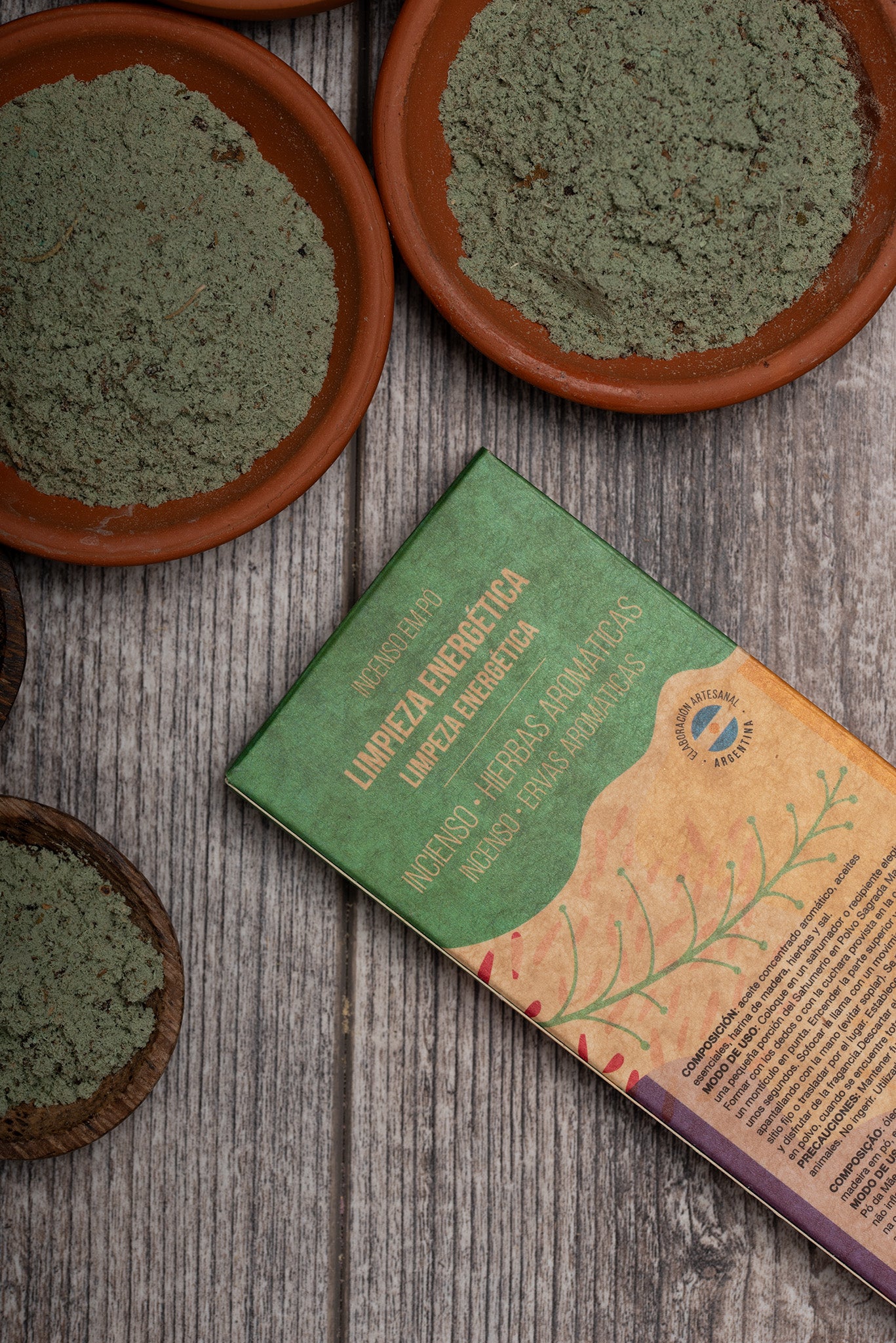 Sagrada Madre – Räucherpulver „Energetische Reinigung“ - 45 g