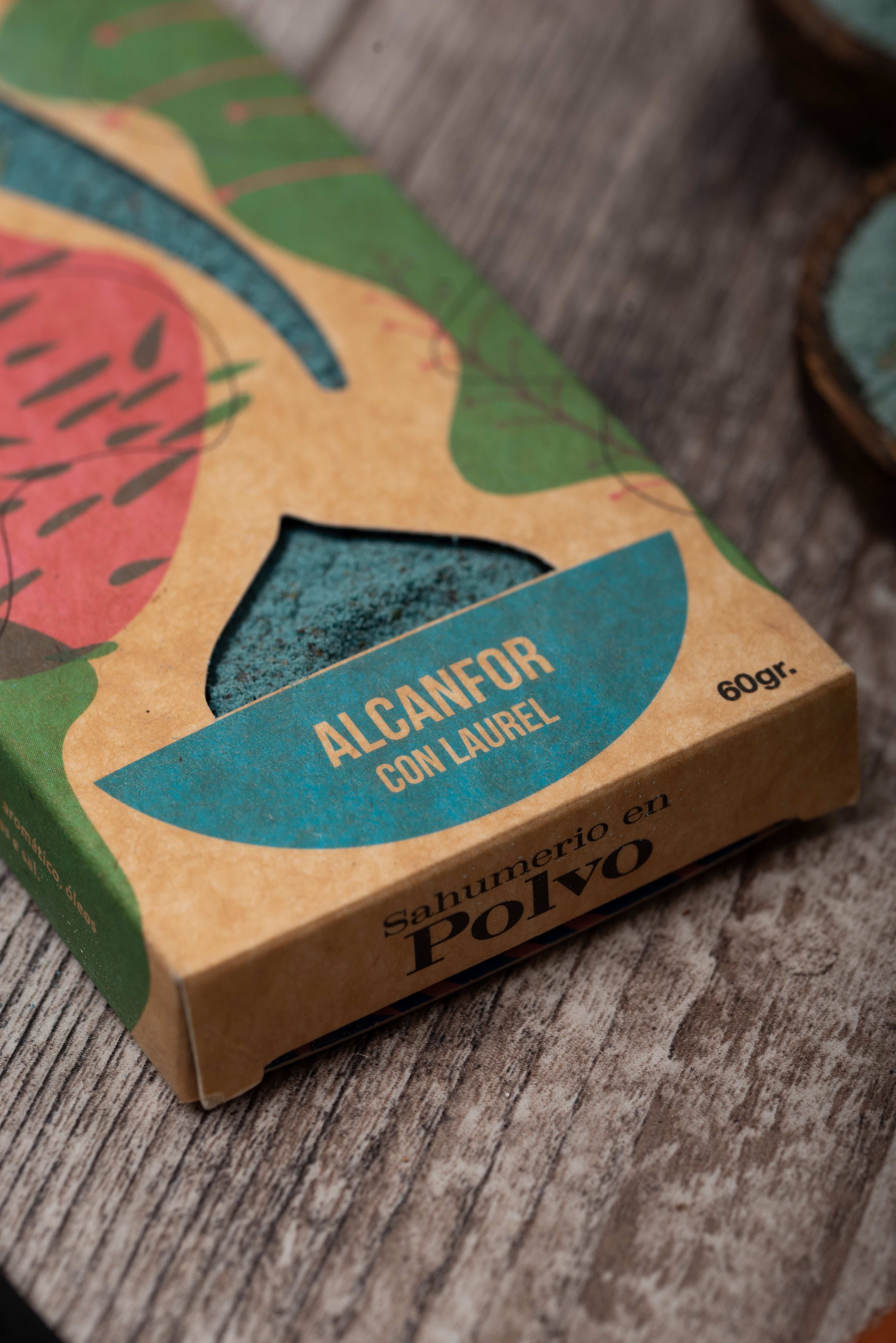 Sagrada Madre – Räucherpulver „Kampfer & Lorbeer“ - 45 g