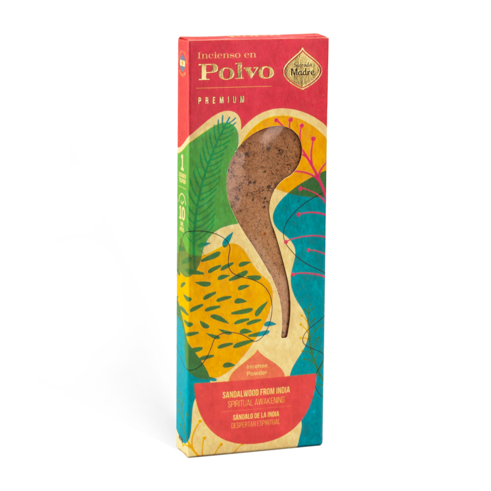 Sagrada Madre – Räucherpulver „Sandelholz aus Indien“ - 45 g