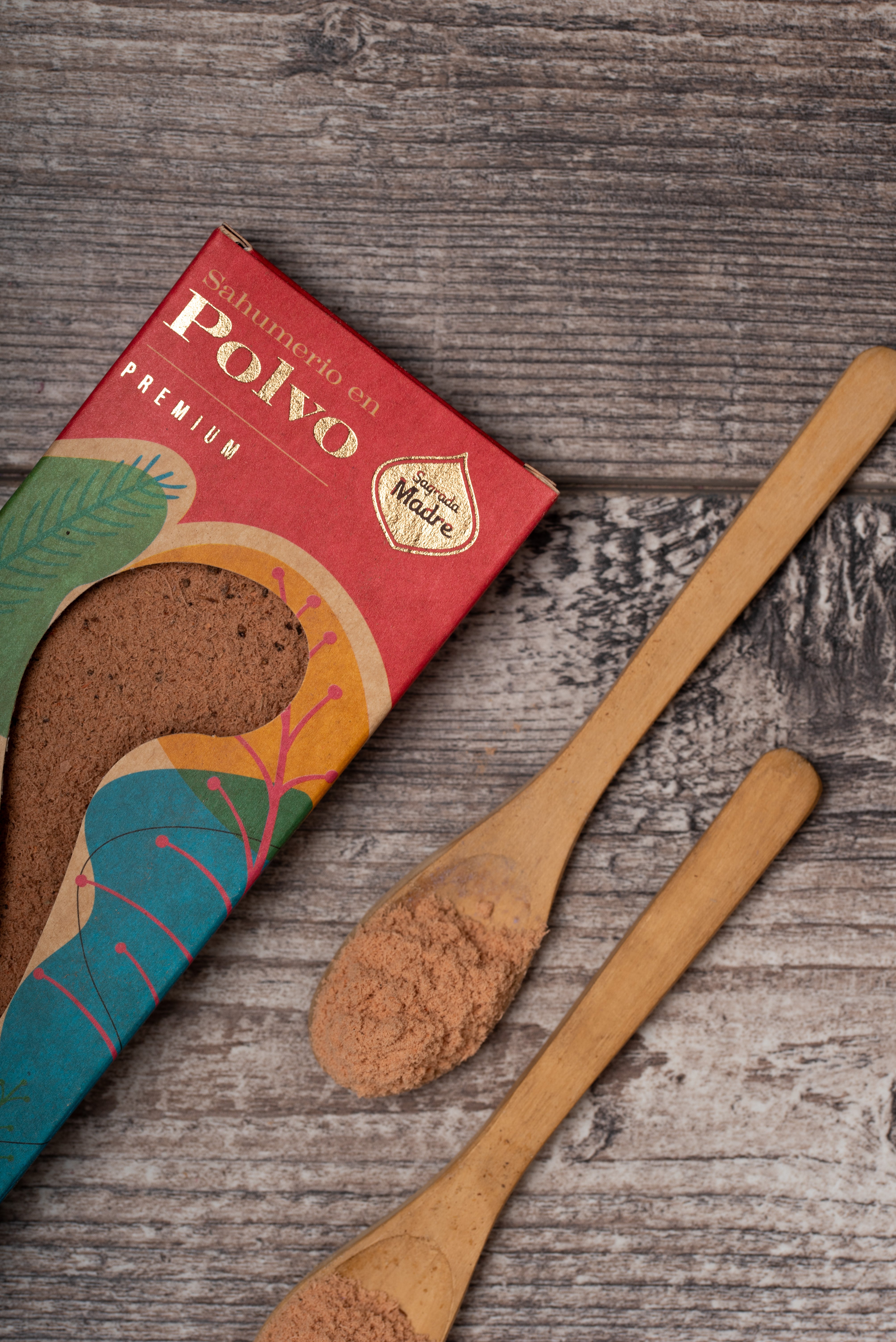 Sagrada Madre – Räucherpulver „Sandelholz aus Indien“ - 45 g