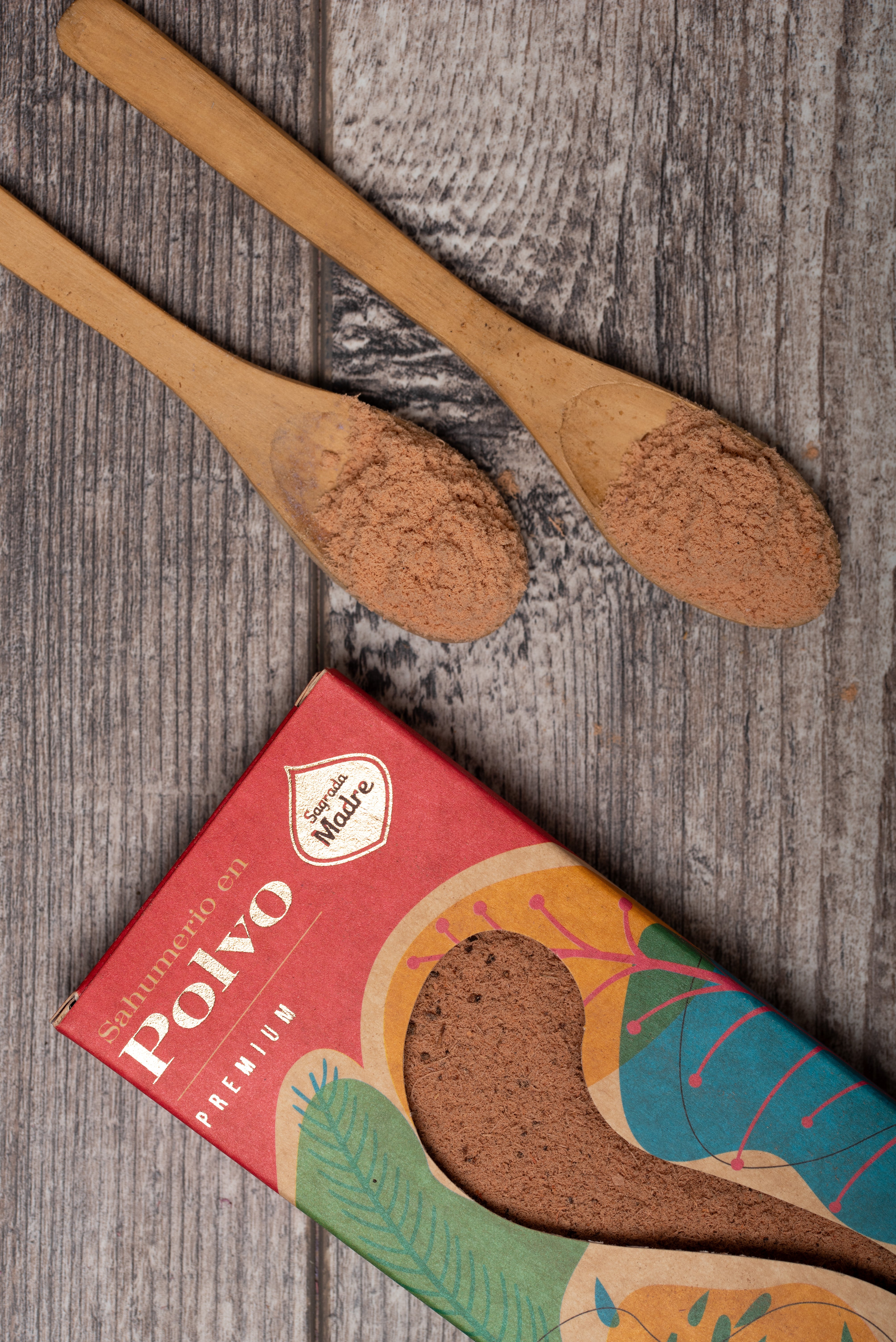 Sagrada Madre – Räucherpulver „Sandelholz aus Indien“ - 45 g