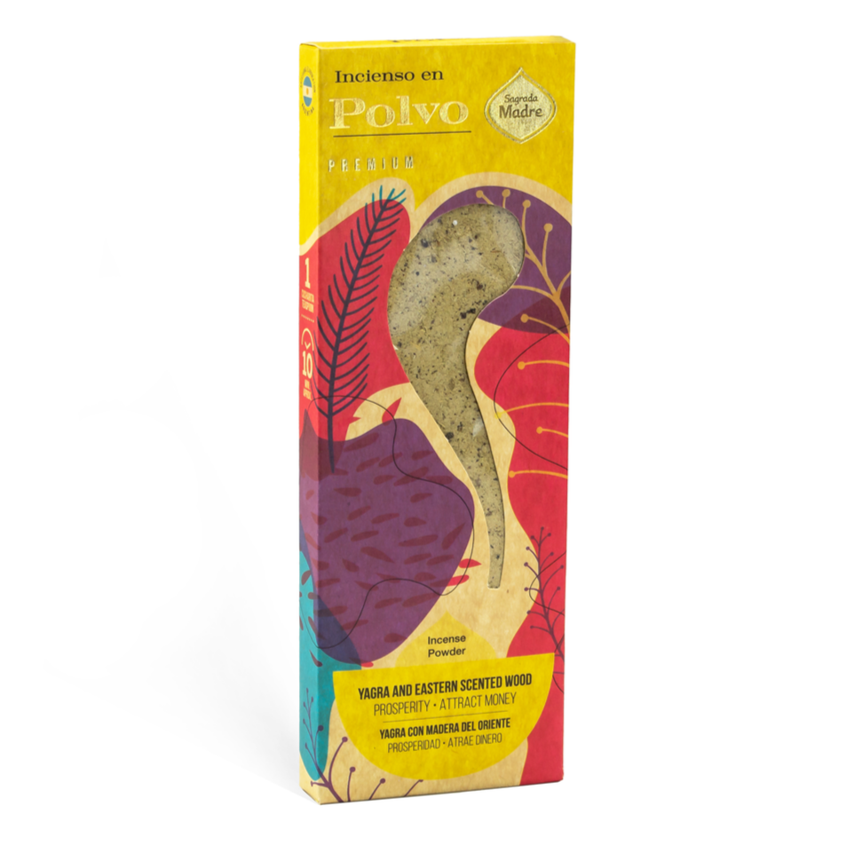 Sagrada Madre – Räucherpulver „Yagra & Orientholz“ - 45 g