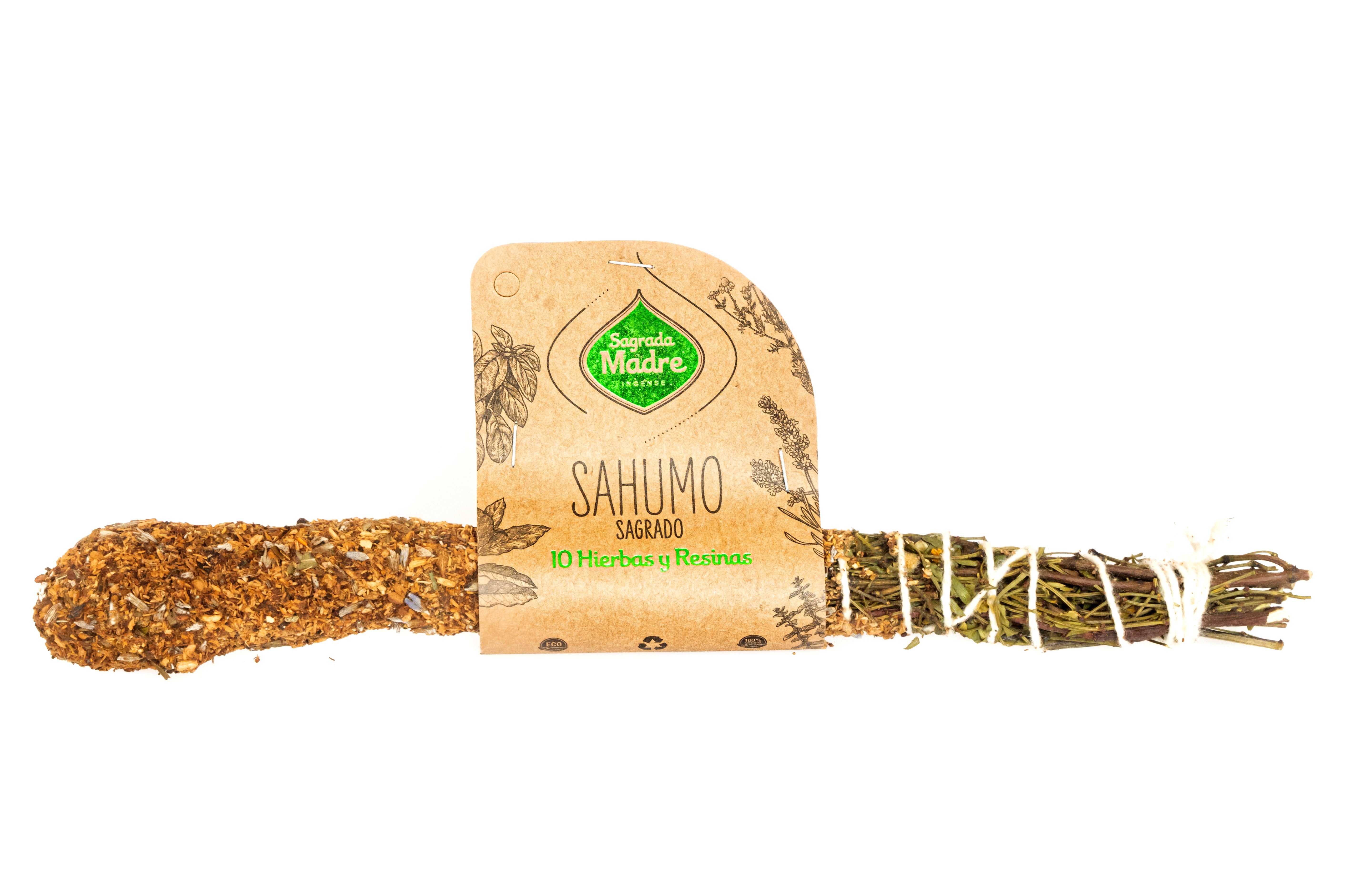 Sagrada Madre – Sahúmo 10 Kräuter (Reinigung & Schutz)