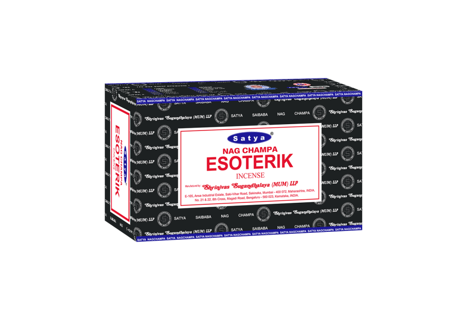 Satya - Esoterik – Räucherstäbchen – 15 g Schachtel (ca. 12–15 Stäbchen)