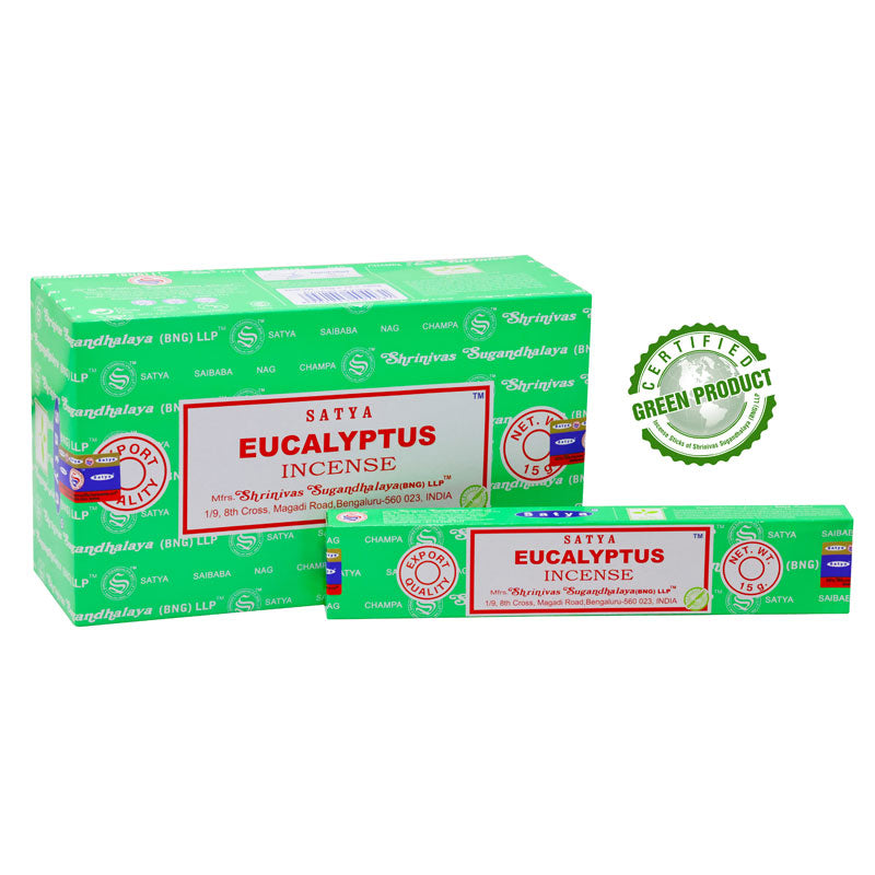 Satya - Eucalyptus - Räucherstäbchen 15 g