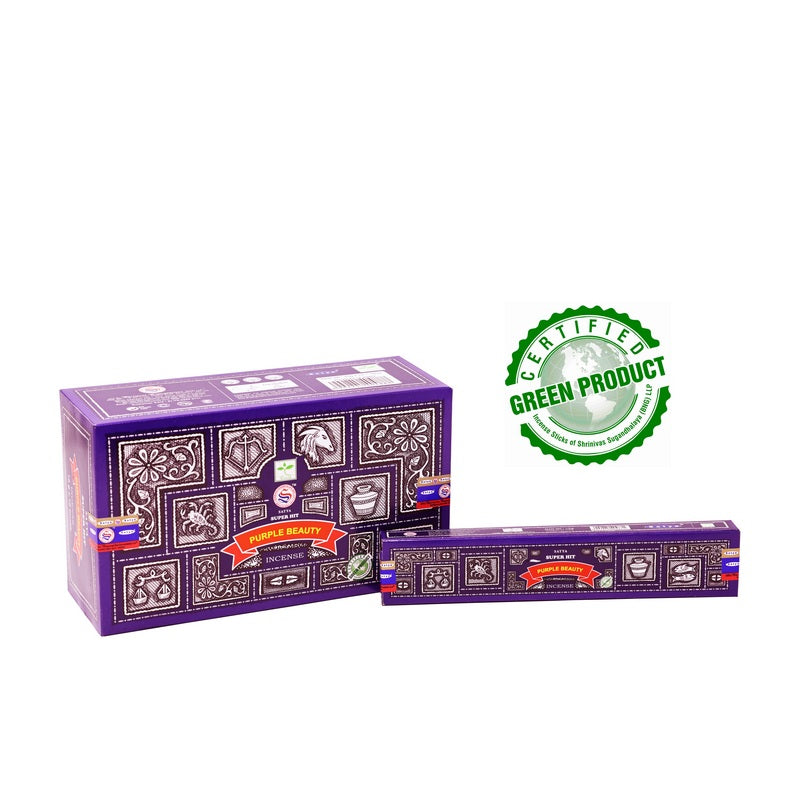 Satya - Super Hit - Purple Beauty - Räucherstäbchen 15 g