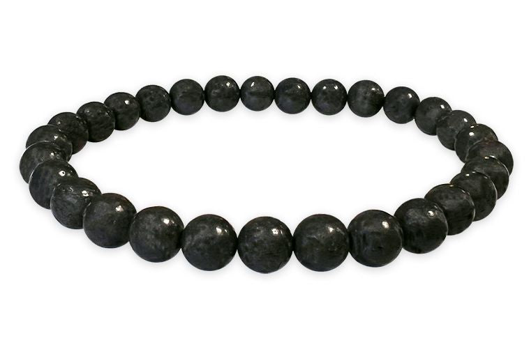 Shungit - A Qualität - Perlenarmband 6 mm