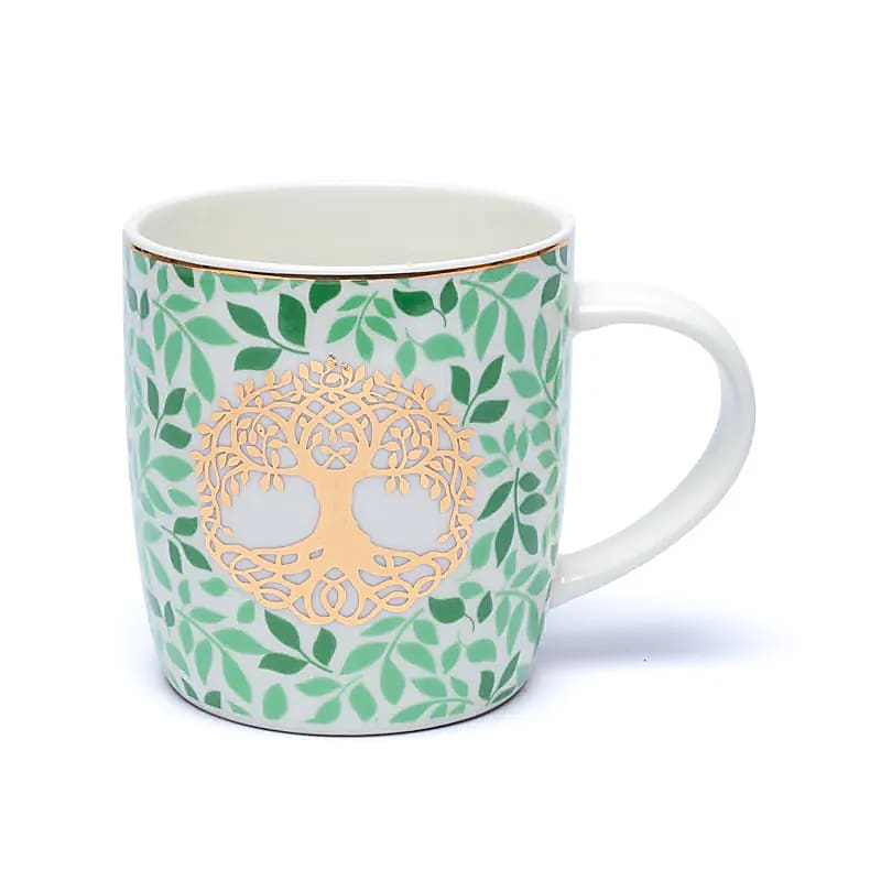 Teetasse mit Sieb – Baum des Lebens - 400 ml