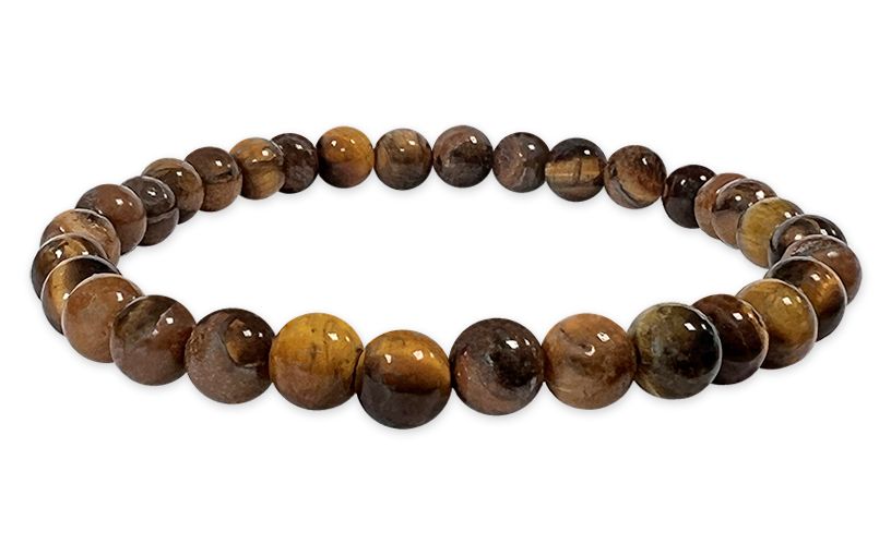Tigerauge - AB Qualität - Perlenarmband 6 mm