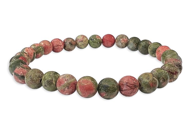 Unakit - AB Qualität - Perlenarmband 6 mm