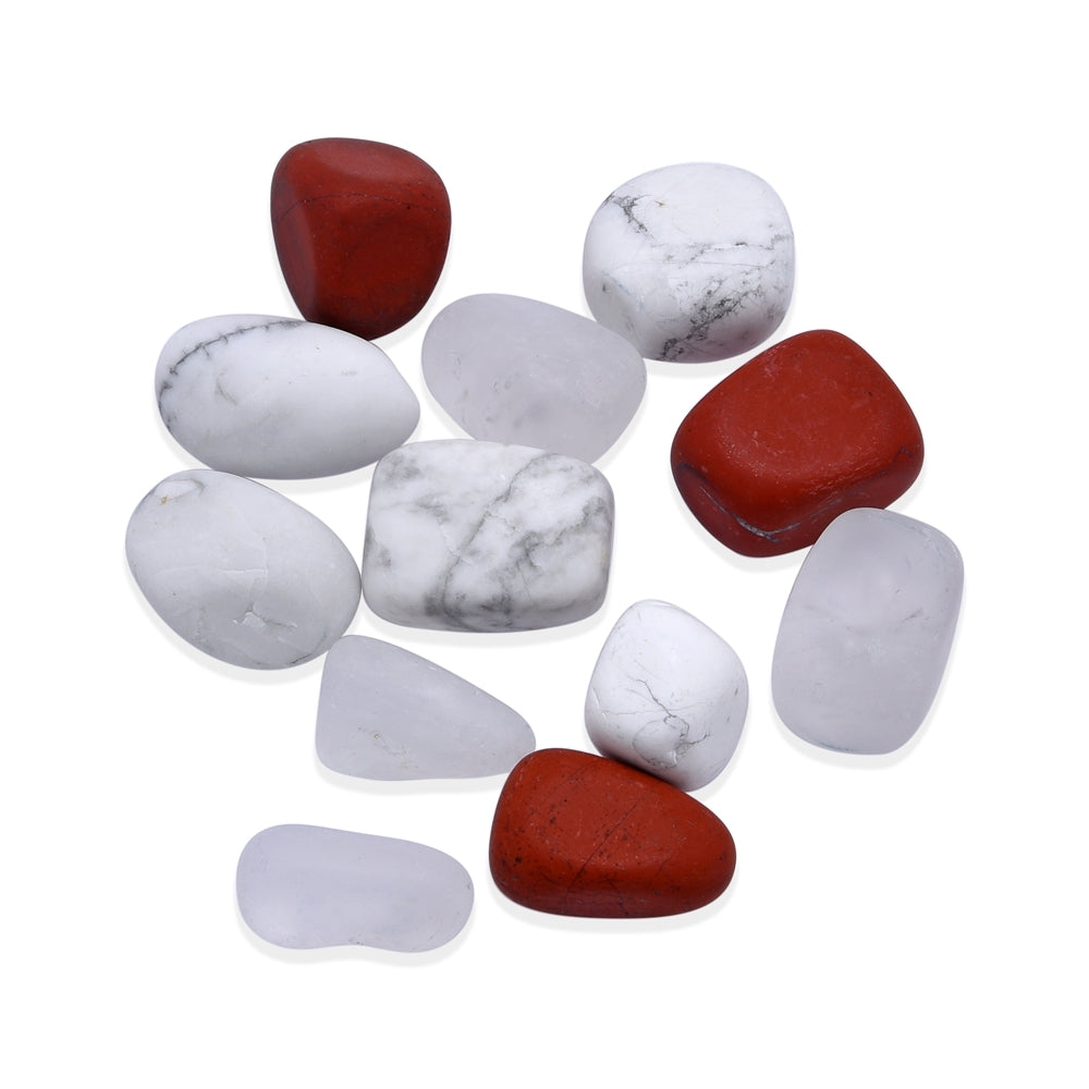 Bewusstheit & Balance – Lapis-Vitalis - Wassersteine Vitalitäts-Mischung ca. 100 g in Pappschachtel