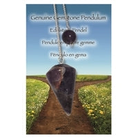 Aufmerksamkeit – Pendel - Amethyst mit Kette & Pendel-Tafel