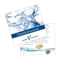 Wassersteine Bergkristall in Metall-Geschenkdose