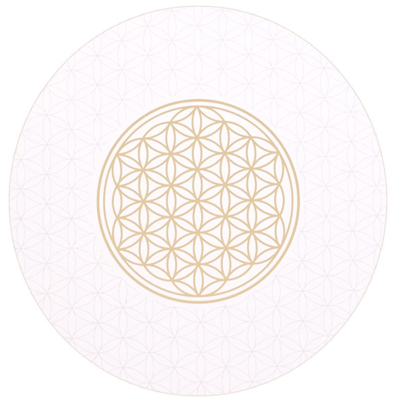 Blume des Lebens Untersetzer Set von 6 Stück