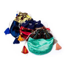 Armband Türkis & schwarzer Achat verstellbar 11 mm Kugeln