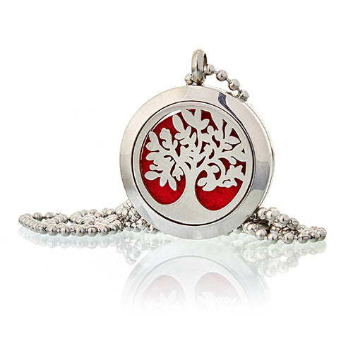 Aroma Diffusor Halskette- Baum des Lebens 25mm