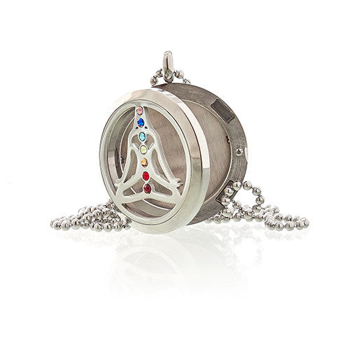Aroma Diffusor Halskette - Yoga Chakra - 30mm