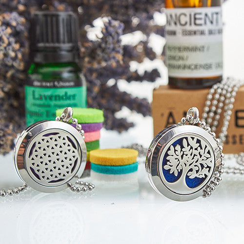 Aroma Diffusor Handgelenk Kette - Katze und Blumen - 20mm