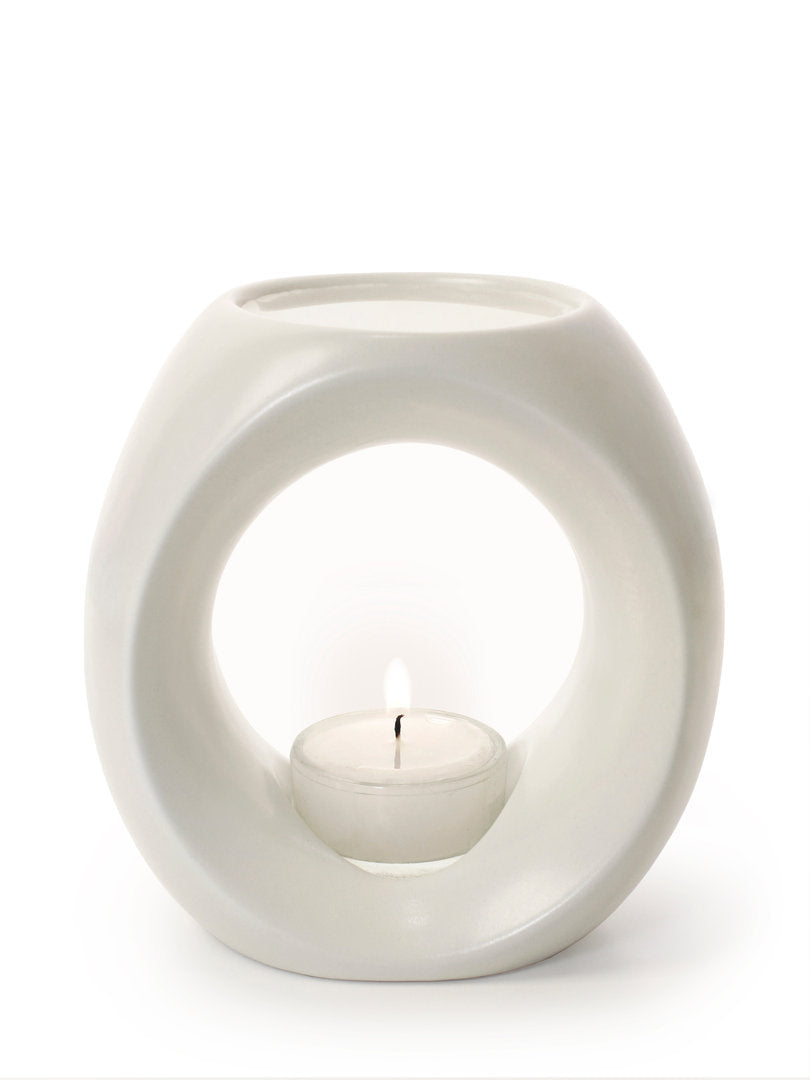 Duftlampe Primavera cremeweiß