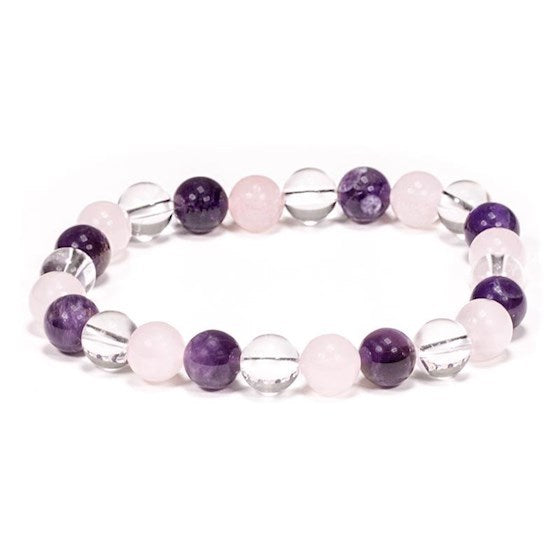 Armband Goldenes Dreieck 8 mm Kugeln