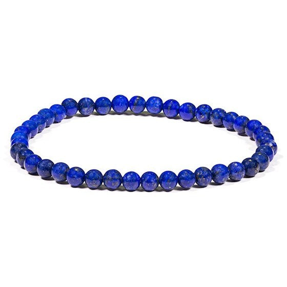 Armband Lapislazuli 4 mm Kugeln