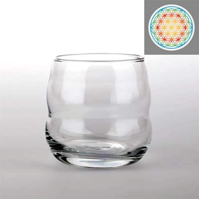 Vitalwasser-Trinkglas Mythos happy mit BDL bunt 250 ml