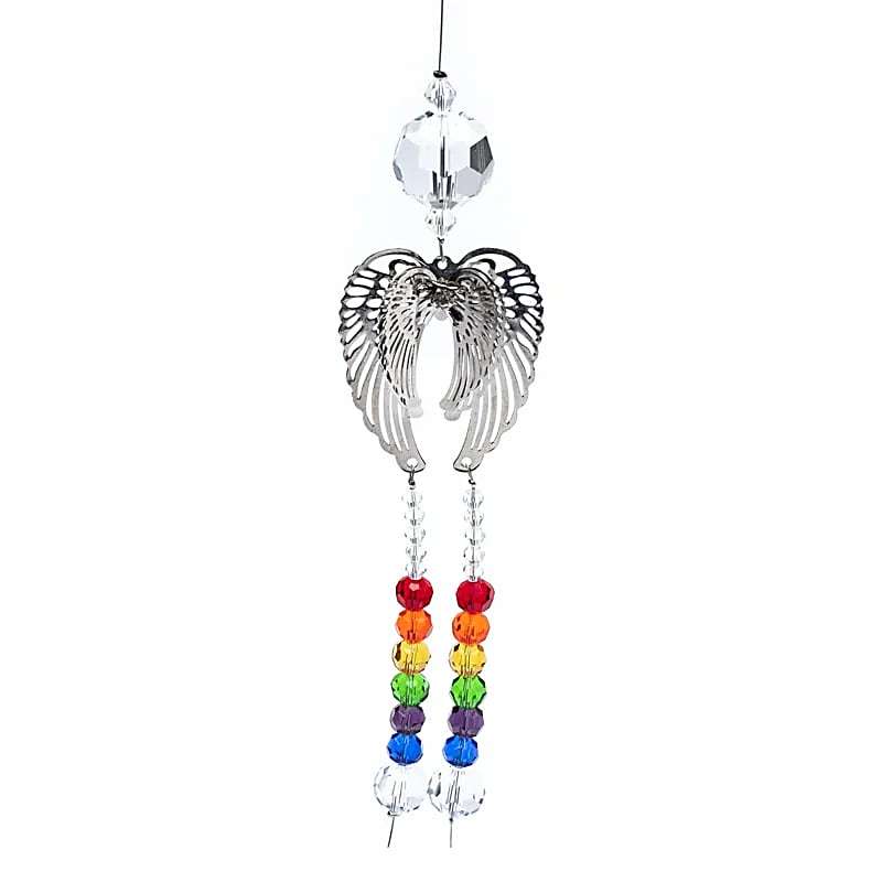 Engelsflügel Kristall & Regenbogenschnur