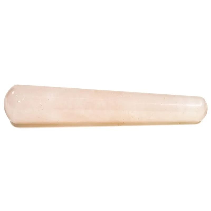 Massagestab Rosenquarz ca. 9 cm