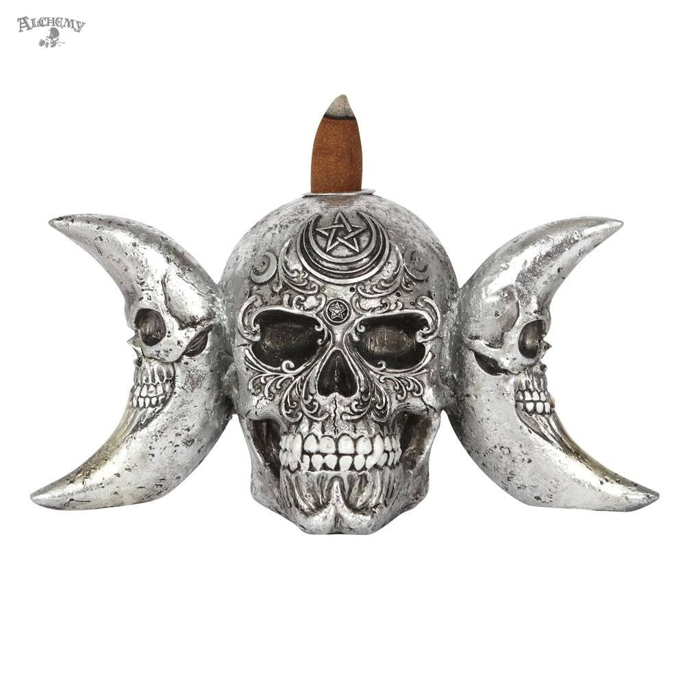 The Dark Goddess Backflow Incense Burner by Alchemy