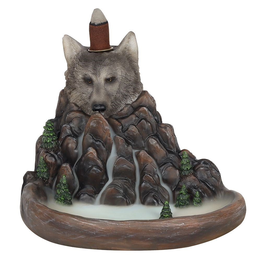 Grey Wolf Cliff - Räucherrückfluss-Brenner (Backflow Incense Burner)