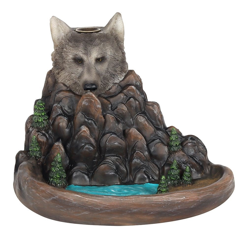 Grey Wolf Cliff - Räucherrückfluss-Brenner (Backflow Incense Burner)