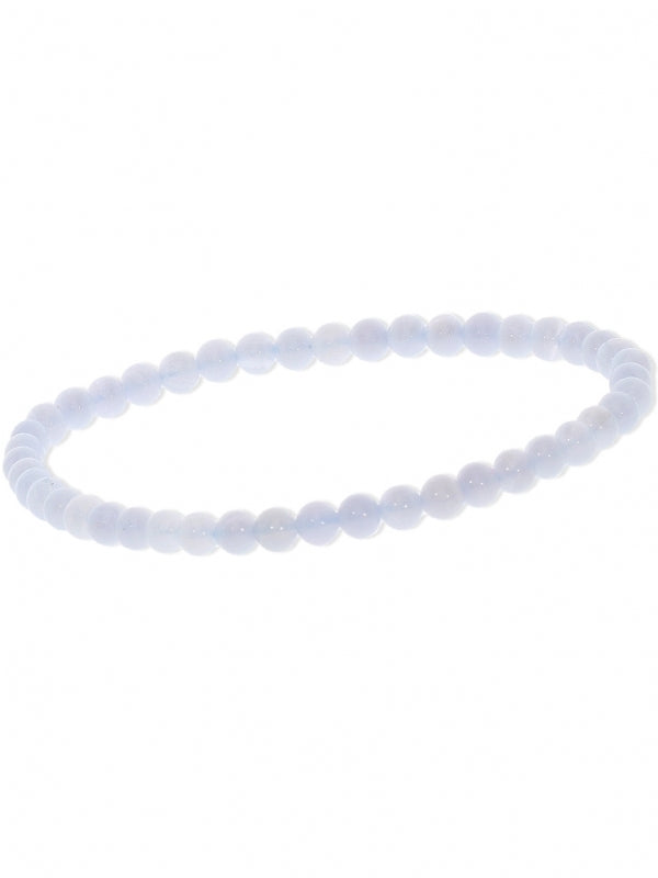 Chalcedon Edelsteinarmband - Kugel ø 4-5 mm - auf Elastikband Länge ca. 19 cm
