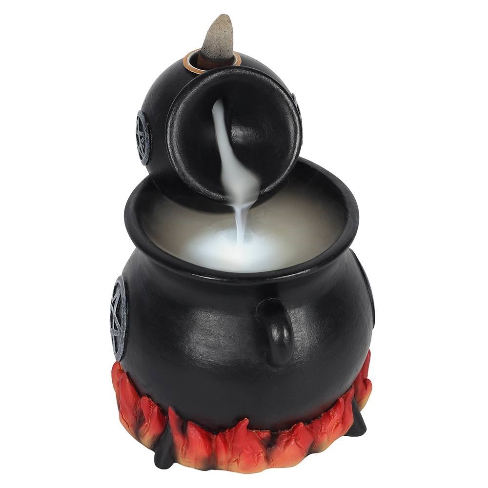 Beleuchteter Hexenkessel - Räucherrückfluss-Brenner (Backflow Incense Burner)