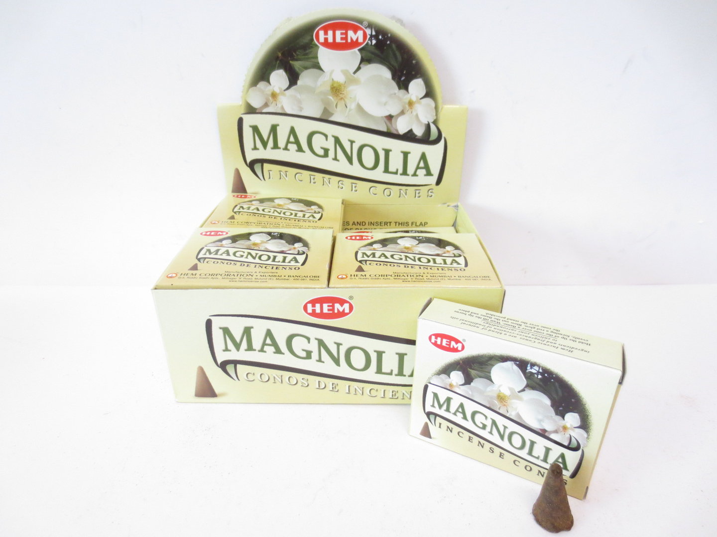 HEM Magnolia (Magnolie) - Räucherkegel ca. 16 g