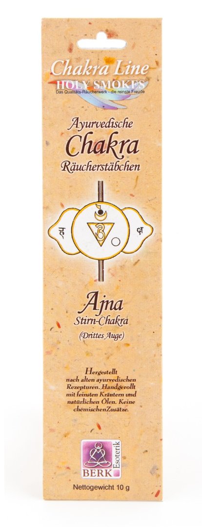 Drittes Auge (Ajna) - Chakra Line - Räucherstäbchen